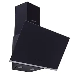 Витяжка декоративна похила Minola HVS 6232 BL/INOX 700 LED - мініатюра 2