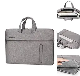 Сумка для ноутбука Primolux Notebook 15" Grey - мініатюра 2