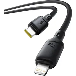 Кабель Baseus Silky Series USB-C to Lightning 20W 2m Black (P10377700113-01) [169517] - мініатюра 2