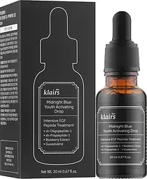Сироватка для обличчя Klairs Midnight Blue Youth Activating Drop 20 мл - мініатюра 2