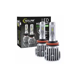 Автолампа SOLAR H11 CANBUS 12/24V 6500K 6000Lm 50W Cree Chip 1860 (8611) - мініатюра 4