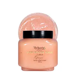 Скраб батер для тіла 2 в 1 Top Beauty Body Butter Scrub Papaya, 400 г