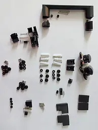 Душова кабіна без піддону Mixxus Premium Diverse SC03-120x80x195-TR Black прозоре скло 6 мм MI6868, Чорний матовий, Універсальна, прозорий - мініатюра 2