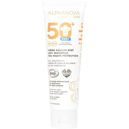 Сонцезахисний спрей для немовлят і дітей Alphanova Organic Sun SPF 50+ органічний 50 г
