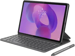 Планшет Lenovo Idea Tab 8/128GB Wi-Fi Luna Grey + Pen and Keyboard (ZAFR0262PL) - мініатюра 2