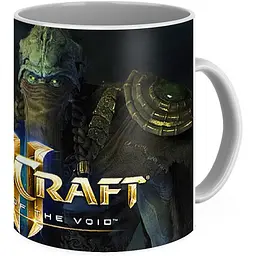 Кухоль GeekLand Старкрафт Legacy of the void CP 03.54 330 мл чорний - мініатюра 2