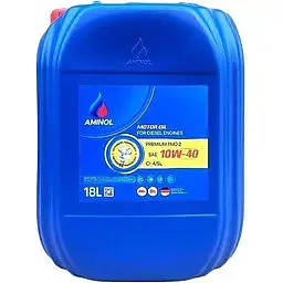 Олива моторна Aminol Premium PMD2 10W40 API:CI-4/CH-4/CF-4/CF/SL ACEA:E7 MB-228.3 MAN M3275-1 Volvo VDS-3 RLD-2, 18 л (161785)