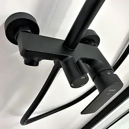 Душова система Dusel Lacio Black Matt (231355000), Чорний матовий - мініатюра 9