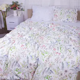 Наволочка MirSon Language of flowers 22-1352, сатин, 60х60 см, кольорова - мініатюра 2