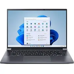 Ноутбук ACER Swift X 14 OLED SFX14-72G-59FN, (NX.KR7EX.004), Intel Core Ultra 5 125H до 4.5GHz, 14.5" 2.8K, 16GB, SSD 512GB, NVIDIA GeForce Gray