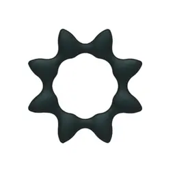 Ерекційне кільце Star Ring, 4,5 см (чорний)