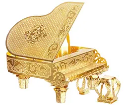 Колекційна модель PIECECOOL GRAND PIANO, GOLD VERSION P024-G