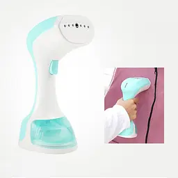 Ручний відпарювач для одягу Handheld Garment Steamer SI-6025 блакитний - мініатюра 2