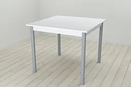 Стіл кухонний Ferrum-decor Агата 75x90x90 Сірий ДСП Біле 16мм (FRD-106260) - мініатюра 4