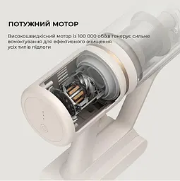 Акумуляторний пилосос Dreame Cordless Vacuum Cleaner U10 VPV20A Pink - мініатюра 3