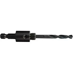 Хвостовик для коронок Bi-Metal HOLE DOZER діаметрів 14-30мм MILWAUKEE 1/2"x20 хвостовик Hex 9,5мм