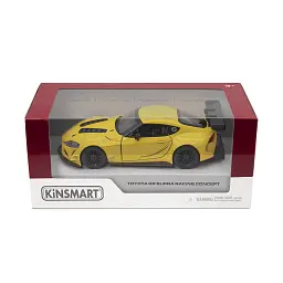 Металева інерційна легкова модель Toyota GR Supra Racing Concept 5", відкриваються двері (В асортименті) - мініатюра 2