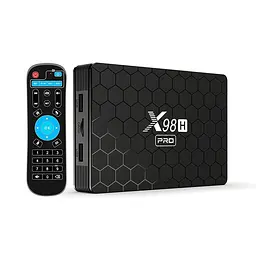 Смарт ТВ приставка X98H Pro 4/64 Гб Smart TV Box Android 12