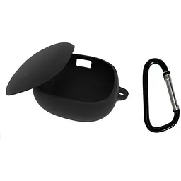 Чохол-накладка DK Silicone Candy Friendly з карабіном Anker SoundCore Liberty Air 2 Pro (black)