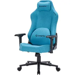 Ігрове крісло GamePro Size L Fabric Light Blue (FGC750LB) - мініатюра 2