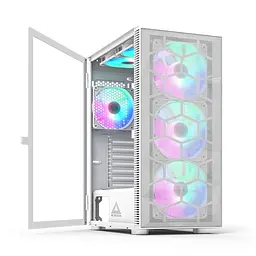 Корпус ATX W/O PSU X3 MESH (W) MONTECH - мініатюра 2