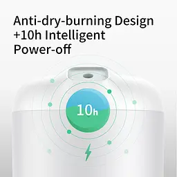 Зволожувач повітря BASEUS elephant humidifier 600 мл білий - мініатюра 6