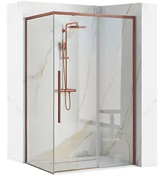 Душова кабіна Rea Solar 80x100 brushed copper REA-K9513