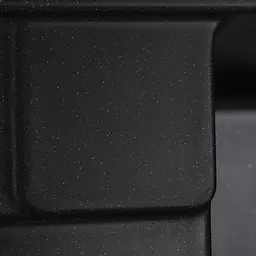 Кухонна мийка Zerix ZS-6550S-14 black металік ZX4546, Чорний матовий - мініатюра 2
