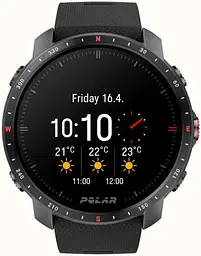 Смарт-годинник Polar Grit X Pro Black DLC M/L (90085773)