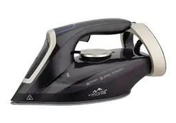 Праска Monte MT-1518 керамічна підошва Anti-Calc Anti-Drip авто-відключення Чорний 3000 Вт
