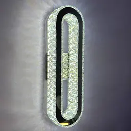 Сучасний настінний LED світильник Linisoln 582 B-500 CH хром 65 W 50 см до 12 м2