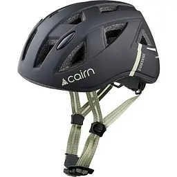 Велошолом Cairn Kustom Junior 48-52 Чорний-Сірий