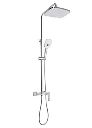 Душова система універсальна Qtap Gemini Chrome/White з виливом QTGEM111CRW45687
