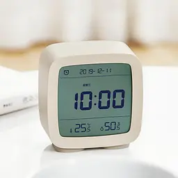 Розумний будильник Xiaomi Qingping (Годинник, Будильник, Гігрометр) CGD1 Beige - мініатюра 2