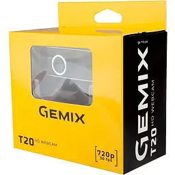 Веб-камера Gemix T20 Black (T20HD720P) [120288] - мініатюра 5