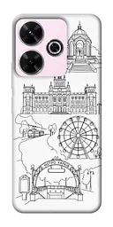TPU чохол Demsky Kharkiv spirit для Xiaomi Redmi 13 4G / Poco M6 4G