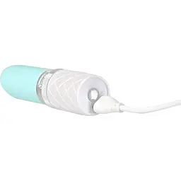 Вібратор Pillow Talk Lusty Luxurious FlickeRing Massager - Teal - мініатюра 5