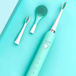 Електрична зубна щітка Jimmy T6 Electric Toothbrush with Face Clean Blue - мініатюра 2