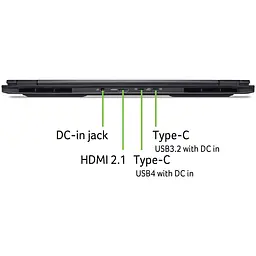 Ноутбук Ігровий Acer Nitro 16S AI AN16S-61-R7LG AI 9365 la 50GHz,IPS,32GB DDR5,1TB,RTX 5060 8GB,Без ОС - мініатюра 8