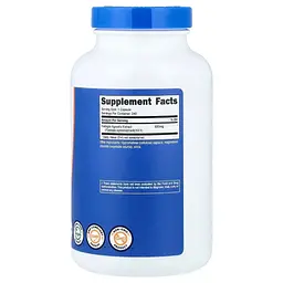 Фадогія агрестіс Nutricost 600 мг 240 капсул - мініатюра 3