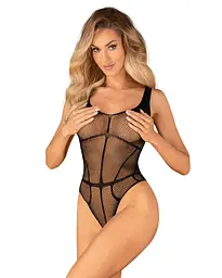 Еротичне боді з доступом Obsessive B336 Crotchless Teddy - мініатюра 1