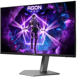 TFT 31.5"AOC AG326UZD2, QD-OLED, UHD 4K,240hz,2xHDMI, DP, USB-C,USB-hub, HAS, Pivot,кол.,чорно-сірий - мініатюра 3