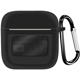 Чохол-накладка DK JBL Tour Pro 2 | Silicone Candy Friendly з карабіном (black)