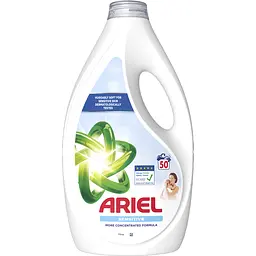 Гель для прання Ariel Для чутливї шкіри 50 циклів прання 2.25 л - мініатюра 2
