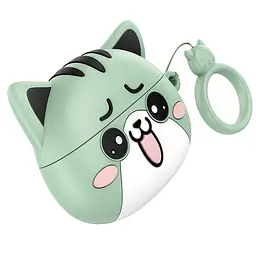 Навушники бездротові Hoco TWS EW48 вакуумні mint cat - мініатюра 2