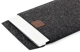 Чохол Gmakin Apple MacBook Air/Pro 15` GM17-15 Felt Case (Black) [73572] - мініатюра 5