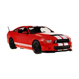 Машинка RASTAR Ford Shelby Mustang GT500 на дистанційному керуванні + пульт 1:14 червоний 49400 - мініатюра 3