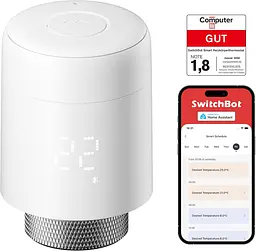 Bluetooth термостат для радіатора з керуванням через мобільний застосунок
