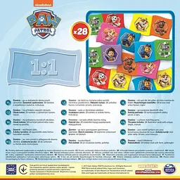 Настільна гра Trefl Доміно Щенячий патруль - мініатюра 2