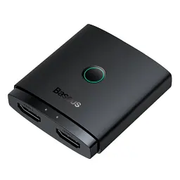 HDMI сплиттер Baseus AirJoy Series 2-in-1 Bidirectional HDMI Switch B01331105111-00 Black - мініатюра 2